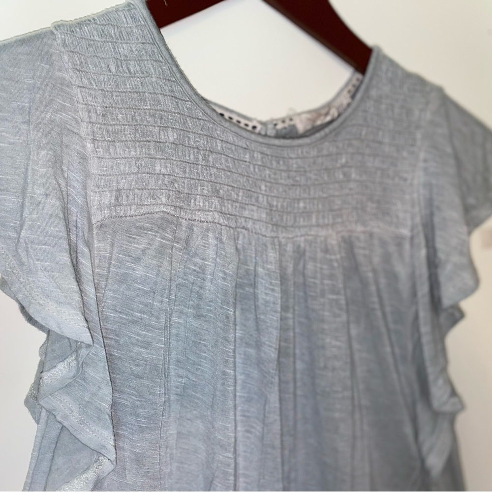 Rewind Soft Gray Textured Shirt - Picture 3 of 8